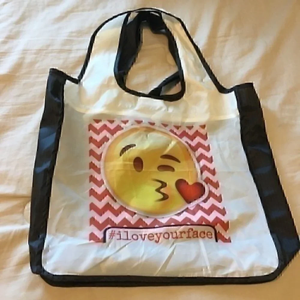 Girls emoji bag